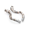 Downpipe BMW M5 F90 z katalizatorem HJS 300 CPSI EURO 6
