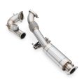 Downpipe RM Motors for Hyundai i30N with Straight Pipe and Silencer