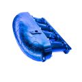 Billet Aluminum Intake Manifold V2 without Flap Delete Kit and Fual Rail RTMG Performance for 1.8 2.0 TSI TFSI EA888 Gen 3 Blue