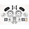 Wilwood 140-10738 Zestaw Hamulców Przednich Forged Dynapro 6 Hub 12.19 Wiercony czarny Cadillac Chevrolet GMC Pontiac