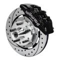 Wilwood 140-12947-D Forged Dynapro 6 Przedni zestaw hamulcowy 12.19 wiercony czarny Ford