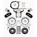 Wilwood 140-13888-D AERO4-MC4 Big Brake Parking Zestaw hamulcowy tylny 14.00 wiercony czarny Ford
