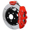 Wilwood 140-13888-R AERO4-MC4 Big Brake Parking Zestaw hamulcowy tylny 14.00 czerwony Ford