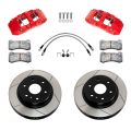 Wilwood 140-17956-R AERO4-DM Direct-Mount tylny zestaw hamulcowy czerwony 13.25 Mercedes Benz Sprinter 2022-2024 AWD USA-WIL-140-17956-R 11 099,99 zł