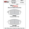 Klocki hamulcowe Wilwood 150-D0653K PM ProMatrix D653 Street Performance Racing Pads .67 USA-WIL-150-D0653K 450,00 zł