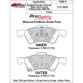 Klocki hamulcowe Wilwood 150-D0857K PM ProMatrix D857 Street Performance Racing Pads .70 USA-WIL-150-D0857K 500,00 zł