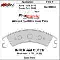 Klocki hamulcowe Wilwood 150-D1330K PM ProMatrix D1330 Street Performance Racing Pads .77 USA-WIL-150-D1330K 699,99 zł