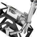 Coolerworx Short Shifter do VW Volkswagen Audi Skoda Seat 02J, 02M, 02Q Top Mount Naked Pro Bulb srebrna-2