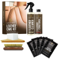 Leather Expert Leather Expert Car Leather Care Kit zestaw do czyszczenia i pielęgnacji skóry samochodowej 2x250ml 500ml 0,5l LE-057 89,00 zł-1