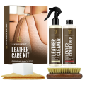 Leather Expert Leather Expert Car Leather Care Kit zestaw do czyszczenia i pielęgnacji skóry samochodowej 2x250ml 500ml 0,5l-1