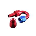 Końcówka Swivel FMIC.EU AN10 180' Viton czerwona-2