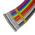 Mercedes 124 Series 230TE 2.3 1986-1992 karbonowe przezroczyste przewody hamulcowe HEL teflonowe w stalowym oplocie MER-4-064-CTR 529,00 zł-1