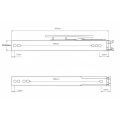 Szyny prowadnice fotela kubełkowego FMIC.Pro 365mm zakres 215mm-2