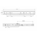 Szyny prowadnice fotela kubełkowego FMIC.Pro ze szpilkami 420mm zakres 240mm-2
