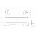 Mocowanie boczne fotela kubełkowego FMIC.Pro 390 × 110 mm-4
