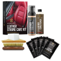 Leather Expert Strong Care Kit zestaw do czyszczenia i pielęgnacji skóry 200ml + 250ml 450ml LE-059 92,00 zł-1