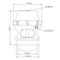 Zawór blow off BOV Turbosmart TS-0207-1001 Power Port TS-0207-1001 2 553,00 zł