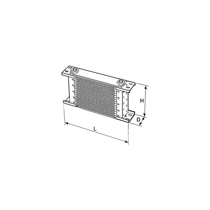 Chłodnica oleju Setrab Proline 25-rzędowa 330 x 193 mm (235mm) SE-50-625-7612 968,99 zł