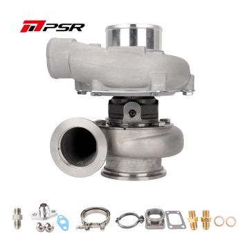Turbosprężarka Pulsar PSR 3582 1.03 Stal nierdzewna Adapter T25 wlot 3" V-Band wylot Łożyska kulkowe