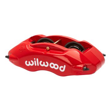 Uniwersalny zacisk hamulcowy 4 tłoczkowy Wilwood 120-10754 GNX4 czerwony