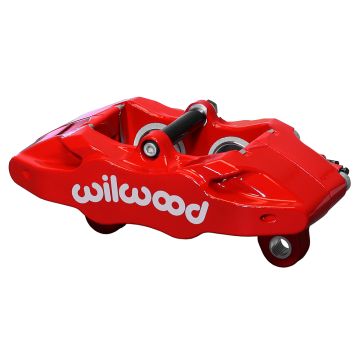 Uniwersalny zacisk hamulcowy 4 tłoczkowy Wilwood 120-13916 DPC56 czerwony