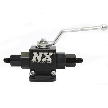 Lightweight Billet Aluminum In-Line Ball Valve- 1/2 Inch I.D. W/ 4AN Fittings Nitrous Express NX-15159-4 USA-NX-15159-4 1 207,00 zł