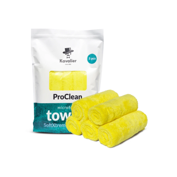 KAVALIER ProClean Microfiber Towel - SoftExtreme Plush Perfection 5pack