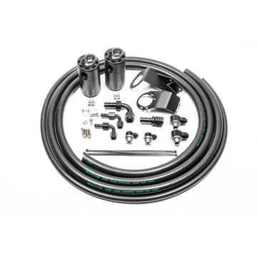 Dual Catch Can Kit for Nissan S13 Fluid Lock Radium Engineering