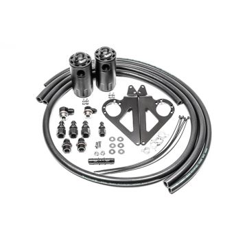 Dual Catch Can Kit for Scion FR-S / Subaru BRZ / Toyota GT86 Fluid Lock Radium Engineering