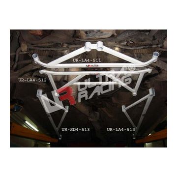 Rozpórka podłogi boczna (Side Floor Bars) Ultra Racing Subaru Impreza GC8 94-01