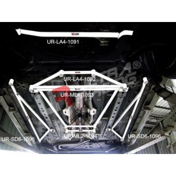 Rozpórka środkowa dolna (Mid Lower H-Brace) 1093 Ultra Racing Mazda 2 (Sedan) 07+