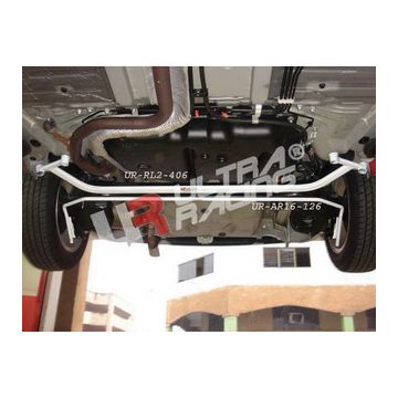 Rozpórka tylna dolna (Rear Lower Tiebar) 406 Ultra Racing Toyota Yaris HB/Sedan 05+