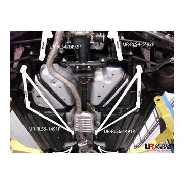 Rozpórka tylna boczna (Rear Side Bars) 1491P Ultra Racing for Subaru Outback 09+