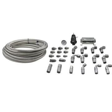 DeatschWerks Return Plumbing Kit PTFE 8AN Feed 6AN Return for Hemi 2006+ USA-DW-6-614 4 084,99 zł
