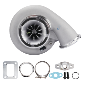 Turbosprężarka Pulsar PSR 6775G 1100KM 1.15 T4 Wlot 3.5" Vband Wylot Łożyska kulkowe