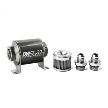 DeatschWerks In-Line Fuel Filter Kit -8AN 40 Micron 70mm DW-8-03-070-040K-8 490,00 zł