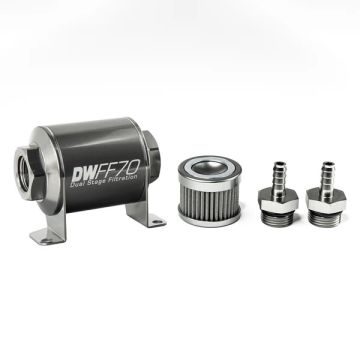 DeatschWerks In-Line Fuel Filter Kit 5/16IN 100 Micron 70mm DW-8-03-070-100K-516 490,00 zł