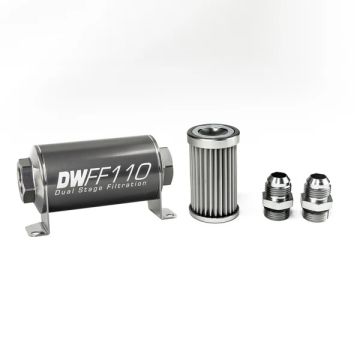DeatschWerks In-Line Fuel Filter Kit -10AN 5 Micron 110mm DW-8-03-110-005K-10 649,99 zł