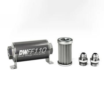 DeatschWerks In-Line Fuel Filter Kit -6AN 5 Micron 70mm DW-8-03-070-005K-6 480,00 zł