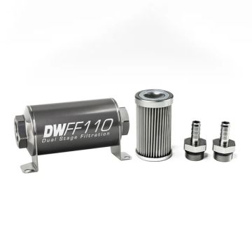 DeatschWerks In-Line Fuel Filter Kit 3/8IN 10 Micron 110mm DW-8-03-110-010K-38 634,99 zł