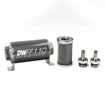 DeatschWerks In-Line Fuel Filter Kit 3/8IN 40 Micron 110mm DW-8-03-110-040K-38 639,99 zł