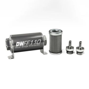 DeatschWerks In-Line Fuel Filter Kit 5/16IN 40 Micron 110mm DW-8-03-110-040K-516 649,99 zł