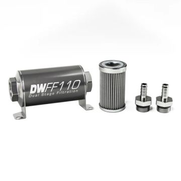 DeatschWerks In-Line Fuel Filter Kit 3/8IN 100 Micron 110mm DW-8-03-110-100K-38 639,99 zł