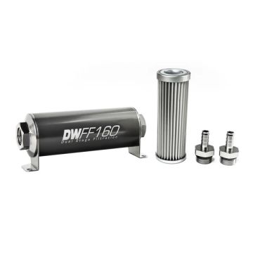 DeatschWerks In-Line Fuel Filter Kit 3/8IN 5 Micron 160mm DW-8-03-160-005K-38 889,99 zł