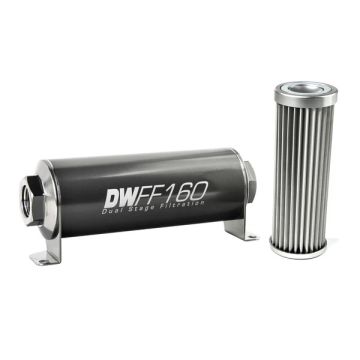 DeatschWerks In-Line Fuel Filter Kit -10AN Female 5 Micron 160mm USA-DW-8-03-160-005K 819,99 zł