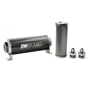 DeatschWerks In-Line Fuel Filter Kit -6AN 10 Micron 160mm DW-8-03-160-010K-6 889,99 zł