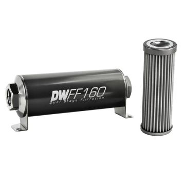 DeatschWerks In-Line Fuel Filter Kit -10AN Female 40 Micron 160mm DW-8-03-160-040K 814,99 zł