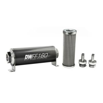 DeatschWerks In-Line Fuel Filter Kit 3/8IN 100 Micron 160mm DW-8-03-160-100K-38 889,99 zł