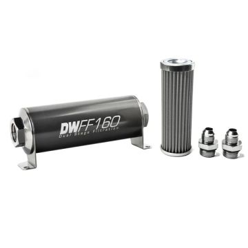 DeatschWerks In-Line Fuel Filter Kit -8AN 100 Micron 160mm DW-8-03-160-100K-8 894,98 zł