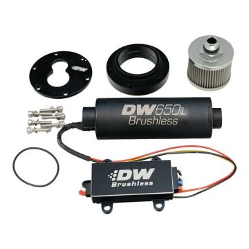 DeatschWerks In-Tank Pump Adapter and DW650iL Brushless 650 lph Fuel Pump for 3.5L Surge Tank